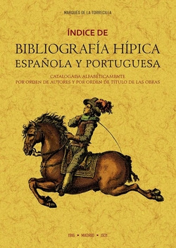 Libro Índice De Bibliografía Hípica Española Y Portuguesa Ca