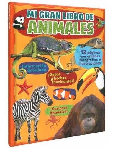 Mi Gran Libro De Animales - Libro Gigante Infantil