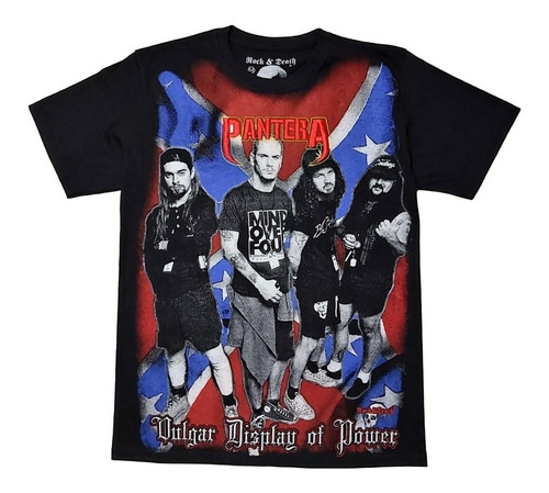 Playera Rock Pantera Banda Vulgar Display Of Power 