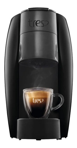 Cafeteira Tres Corações Lov Automática Preta-brilhante Cor Preto