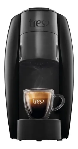 Cafeteira Tres Corações Lov Automática Preta-brilhante Cor Preto