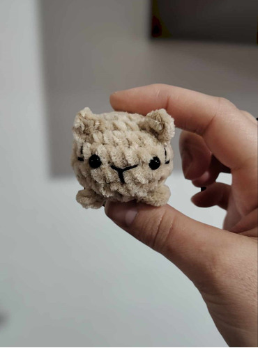 Mini Gatito Amigurumi De Plush