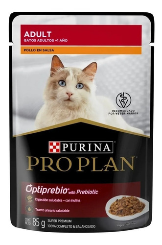 Sobre Purina Pro Plan Pollo En Salsa 85g Alimento