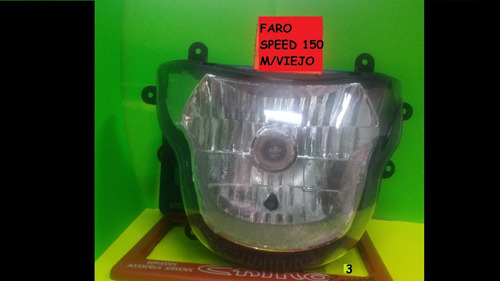 Imagen 4 de 4 de Faro Delantero Completo Speed 150 Original Keeway