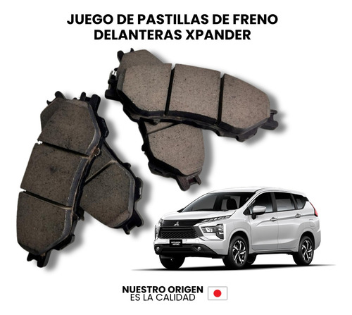 Juego De Pastillas De Freno Delanteras Mitsubishi Xpander
