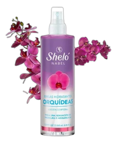 Brisas Hidratantes Orquídeas De Sheló Loción Corporal 265ml