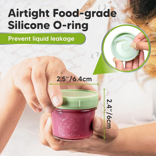 Kit 12 Botellas Frascos Para Leche Materna 60 Ml Bebes