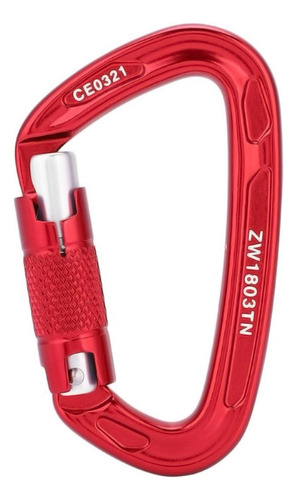 Gancho Escalada Seguro De Rosca, Mxtii-002, 2pzas, 24kn, For