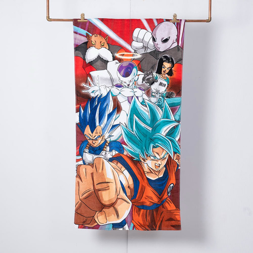 Toalla Playa Piscina Algodon 140x70 Dragon Ball / Jp Ideas