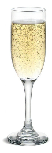 Copa Flauta Para Champagne Vidrio Windsor 7 Oz 12 Pz - Nadir Color Transparente