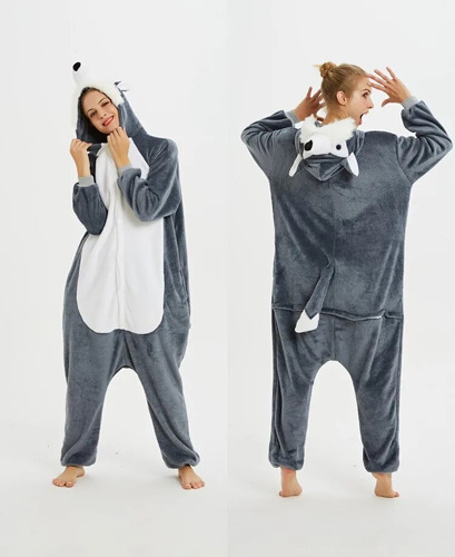 Pijama De Direwolf Con Forma De Animal  Disfraz De Lobo  Sle