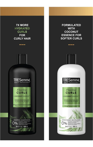 Conjunto De Shampoo E Condicionador Tesemmé Flawless Curls,