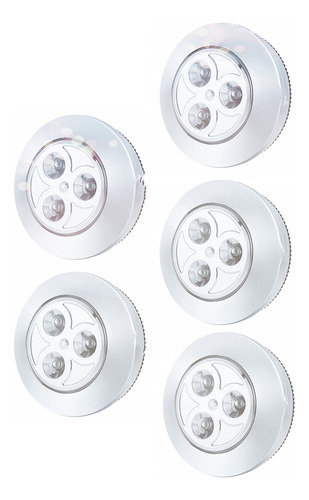Paquete De 5 Lámparas Led Inalámbricas Para Grifos Nocturnos