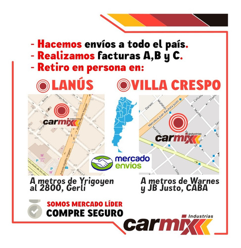 Tope Calza Cuña Goma Anti Deslizante Para Ruedas De Camión