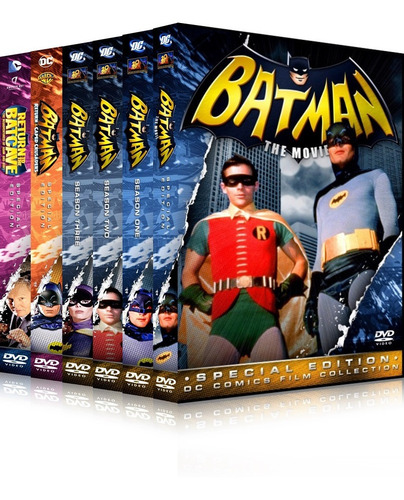 Box Batman - A Série 1966 / 1967 / 1968 [ Adam West ] | Frete grátis