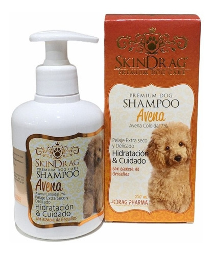 Skindrag Shampoo Para Perros - Avena 250ml