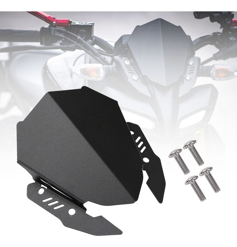 Parabrisas For Yamaha Mt-15 18-23 Mt-125 20-21 Negro