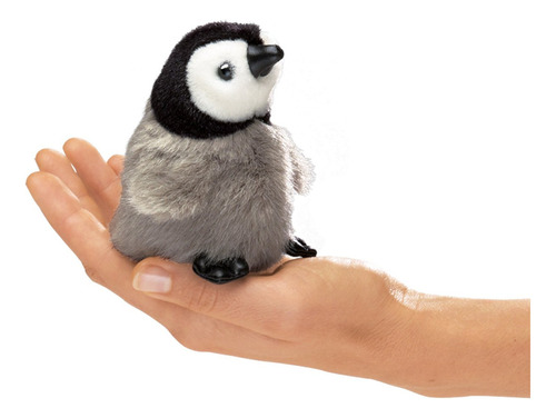 Folkmanis Mini Marioneta De Dedo De Bebé De Pingüino Empe