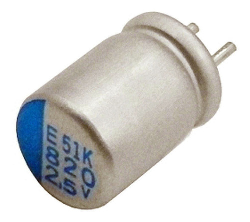 Condensador Capacitor Solido 820 Uf- 2.5v- Ncc-pse- 6.3 X8mm