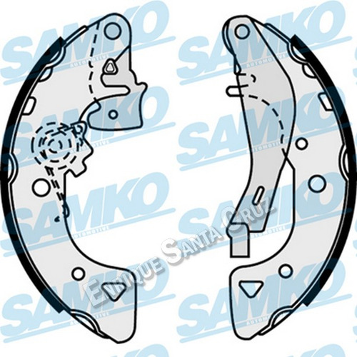 Patines De Freno Peugeot 106