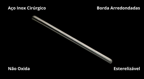 Iastm Instrumento Caneta Pontogatilho Liberação Miofascial Cor Aço Inox