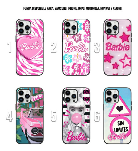 Funda Case Protectora Barbie #3