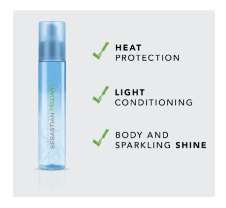 Imagem 2 de 2 de Sebastian Professional Trilliant - Protetor Térmico 150ml