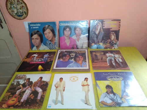 Dupla Sertaneja: Chitãozinho & Xororó/ Com 9 Lps De Carreira