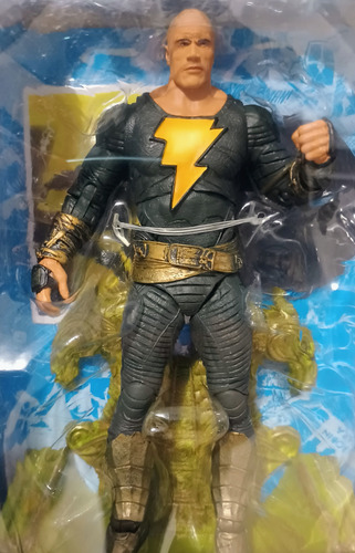 Black Adam Con Trono Mcfarlane Dc Multiverse Movie La Roca