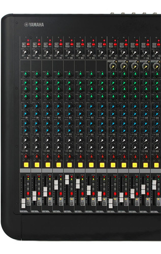 Consola Yamaha Mgp24x Mixer 24 Canales 16 Efectos Phantom