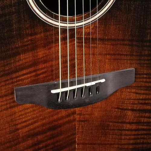 Guitarra Electro Acustica Ovation Ab24iip-vf Color Marrón Oscuro