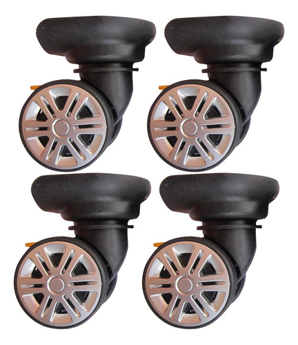 Ruedas Para Maleta De Equipaje De 4 Piezas, Ruedas Para