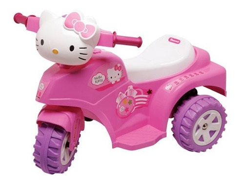 Moto Triciclo Hello Kitty A Batería 6v Biemme Babymovil