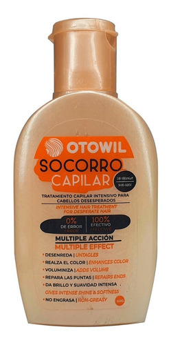 Imagen 3 de 5 de Otowil Socorro Capilar Sin Enjuague Caja X 6un Frasco 60cm3