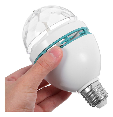 Lámpara Led Giratoria W998 E27 De 3 W Con Luz Colorida Para