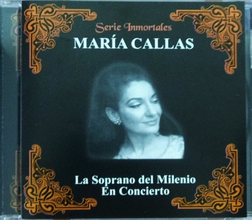 María Callas - Serie Inmortales - Cd