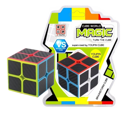 Cubo Magico 2x2 Color Invertido Cube World Magic Jyj02 Mania