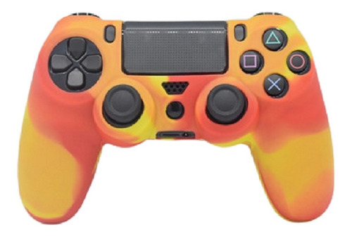 Imagen 3 de 5 de Funda De Silicona Joystick Ps4 Camufladas Playking
