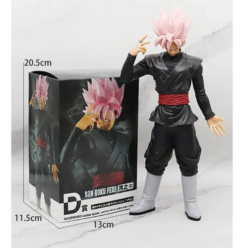 Figura De Goku Black Super Saiyan Rose Grandista Dragon Ball