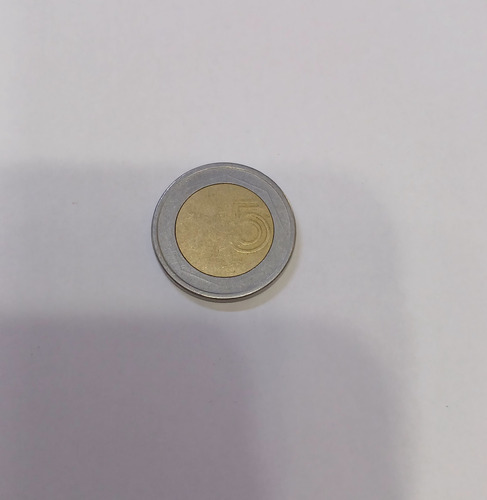 Moneda 5 Soles De 1995
