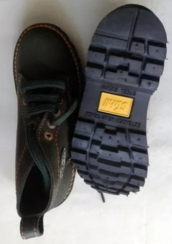Borsegui Shull Modelo 254 Steel .uskin Originales Talle 39 (Usado)