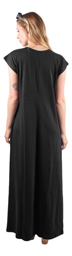 Maxi Vestidos Mujer Verano De Algodon Talle Grande Liviano