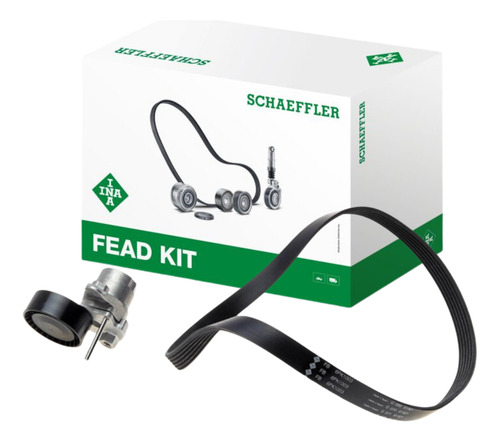 Kit Correa Y Tensor De Accesorios Volkswagen Tiguan 1.4 Tsi