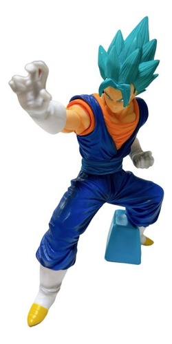 Figura Dragon Ball Z Vegito Ssj Blue Fusión Potara Ataque