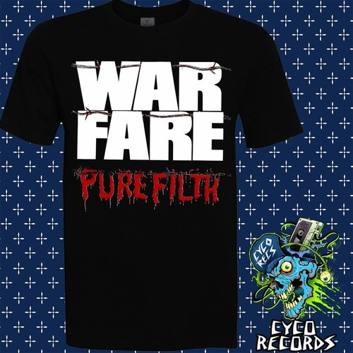 Warfare - Pure Filth - Metal - Polera- Cyco Records