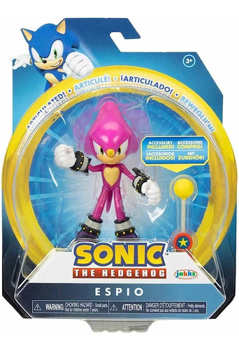 Espio Muñeco Articulado Sonic The Hedgehog Jakks Pacific