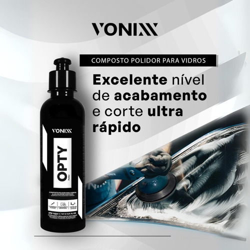 Limpiador de arañazos para parabrisas Opty, 240 ml, Vonixx