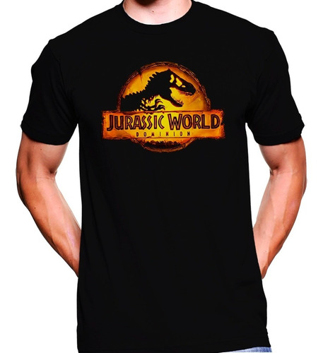 Camiseta Estampada Premium Jurassic World Dominion