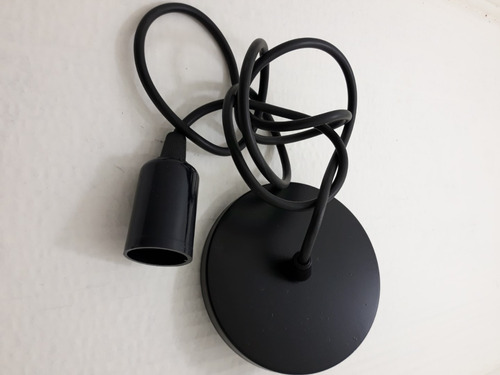 Pendente Completo Cabo Pp 1m Soquete E27 Bivolt
