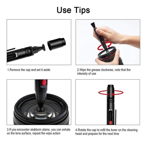 Sentidos De Kit De Limpieza De Cámara Profesional